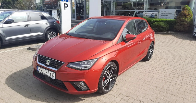 Seat Ibiza cena 58900 przebieg: 73153, rok produkcji 2018 z Kunów małe 211